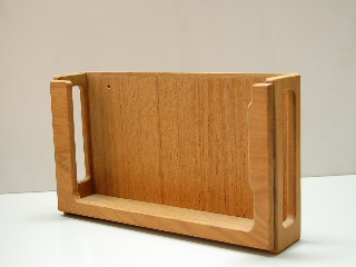 Teak Halter für Sony ICF-SW77